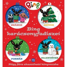 Móra: Bing Weihnachtsbaumornamente - Vier an den Baum hängende Büchlein