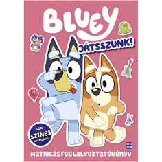 Móra: Bluey – Lass uns spielen! Sticker-Activity-Buch