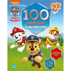 Móra: Paw Patrol - 100 Aufkleber und ein Team von Hunden! Beschäftigungsbuch