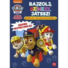 Móra: Paw Patrol - Zeichnen, Ausmalen, Spielen! Stickerbuch mit super Stickern