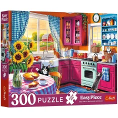 Morgen in der Küche Easy Piece 300 Teile Puzzle - Trefl Bild 1