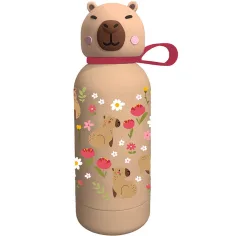 Must Team: Capybara Edelstahl Trinkflasche 500 ml Bild 2