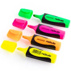 Nebulo: Neon Textmarker 2-5mm 4er Set