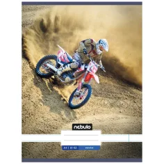 Nebulo: Xtreme Motocross liniertes A4 geheftetes Heft 81-32