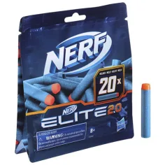 Nerf: Elite 2.0 Nachfüllpack mit Schaumstoffgeschossen, 20 Stück – Hasbro