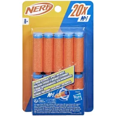 Nerf: N-Series: Nachfüllset mit 20 Schaumstoffgeschossen – Hasbro