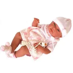 Neugeborenes Mädchen Baby im Sternenkleid 38cm