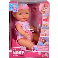 New Born pinkelndes Baby mit Zubehör - Simba Toys