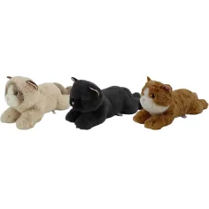 Nicotoy: Liegender Plüschkater in verschiedenen Farbvarianten 38cm 1 Stück – Simba Toys