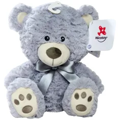 Nicotoy: Sitzender Plüschbär in verschiedenen Farben 25cm 1Stück – Simba Toys Bild 3