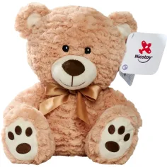 Nicotoy: Sitzender Plüschbär in verschiedenen Farben 25cm 1Stück – Simba Toys Bild 4