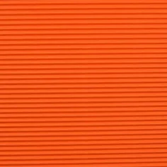 Orange 3D-Dekor-Wellpappe B2 50x70cm 1 Stk