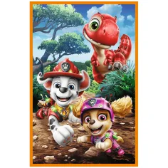 Paw Patrol Dinosaurierinsel - 3 x 80 Teile Puzzle - Trefl Bild 4