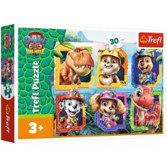 Paw Patrol Dinosaurierinsel 30-teiliges Puzzle - Trefl