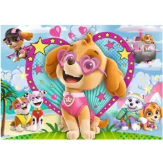 Paw Patrol: Strahlender Skye 100-teiliges Glitzer-Puzzle - Trefl Bild 2