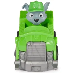 Paw Patrol: Rescue Racers Rocky mit Müllauto - Spin Master Bild 2