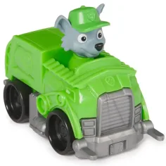 Paw Patrol: Rescue Racers Rocky mit Müllauto - Spin Master Bild 3