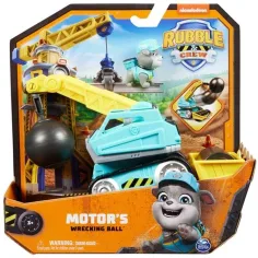 Paw Patrol: Rubble und sein Team – Baufahrzeug mit Abrissbirne und Straßenwalze – Spin Master