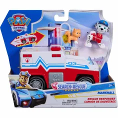 Paw Patrol: Such- & Rettungs-Rückzieh-Marshall-Fahrzeug mit Figur - Spin Master