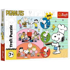 Peanuts Snoopy und seine Freunde 200-teiliges Puzzle - Trefl Bild 1