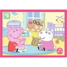 Peppa Wutz - 4 in 1 12,15,20,24 Teile Puzzle - Trefl Bild 2