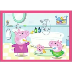 Peppa Wutz - 4 in 1 12,15,20,24 Teile Puzzle - Trefl Bild 5