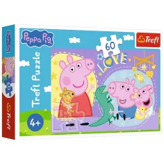 Peppa Wutz 60-teiliges Puzzle - Trefl Bild 1