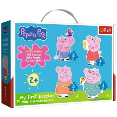 Peppa Wutz - Erstes Baby Puzzle in Tasche - Trefl Bild 2