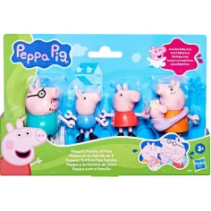 Peppa Wutz: Peppas fünfköpfige Familie Spielzeugfigur Set - Hasbro