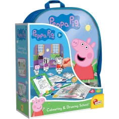 Peppa Wutz Zeichenschule Rucksack - Lisciani