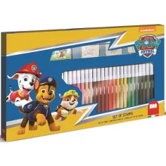 Pfotenpatrouille Druckset mit 36 Filzstiften - Multiprint