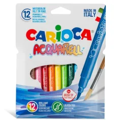Pinselspitzen-Filzstifte 12er-Pack - Carioca