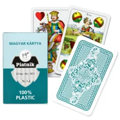 Plastik Ungarische Karte - Piatnik