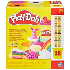 Play-Doh: Knetset mit 18 Dosen, 1530 g – Hasbro