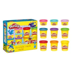 Play-Doh: 9 Dosen Knete in lebhaften Farben 425g - Hasbro