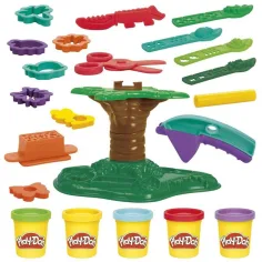Play-Doh: Baumkrone Kreationen Knetset 5 Stück mit Dosen und weiteren Zubehör - Hasbro Bild 3