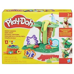 Play-Doh: Baumkrone Kreationen Knetset 5 Stück mit Dosen und weiteren Zubehör - Hasbro
