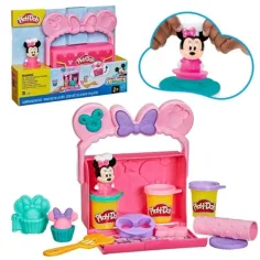Play-Doh: Disney Jr. On-The-Go Minnie tragbares Knetset - Hasbro Bild 2