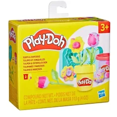 Play-Doh: Kleine Blumen - Tulpe und Narzisse Knetset - Hasbro