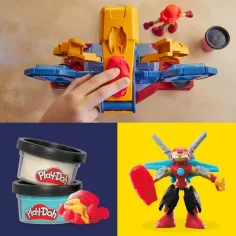 Play-Doh Marvel: Avengers Iron Man Rüstungswerkstatt mit Licht und Sound - Hasbro Bild 3