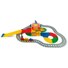 Play Track Eisenbahnstrecke und Parkhaus Bild 2