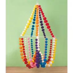 PlayBox: 200 Stück farbiges Pompon-Set Bild 2