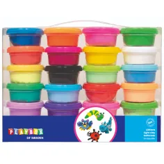 PlayBox: 24-teiliges lufttrocknendes Knetset