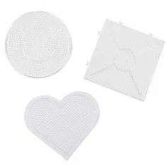 PlayBox: 5mm MIDI bügelperlen Grundplatten 3er-Pack Bild 2