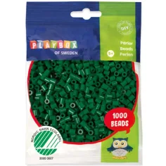 PlayBox: 5mm MIDI bügelperlen 1000 Stück in Dschungelgrün
