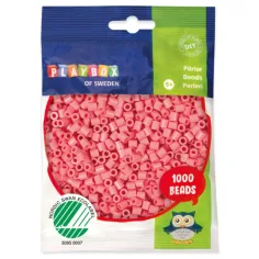 PlayBox: 5mm MIDI bügelperlen 1000 Stück in warmer rosa Farbe