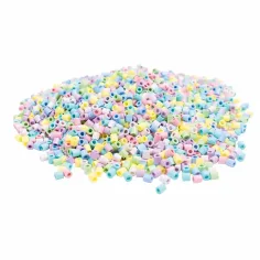 PlayBox: 5mm MIDI pastellfarbene Bügelperlen im Eimer, 5.000 Stück Packung Bild 3
