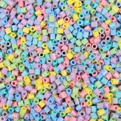 PlayBox: 5mm MIDI Pastellfarbene Bügelperlen-Set im Eimer, 10.000 Stück Packung Bild 2