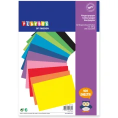 PlayBox: Bunte Papiere A4 in 10 Farben 100 Stück