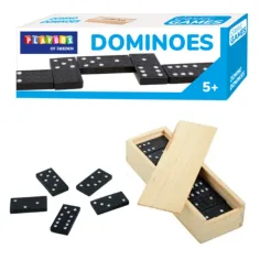 PlayBox: Dominosteine in Holzbox